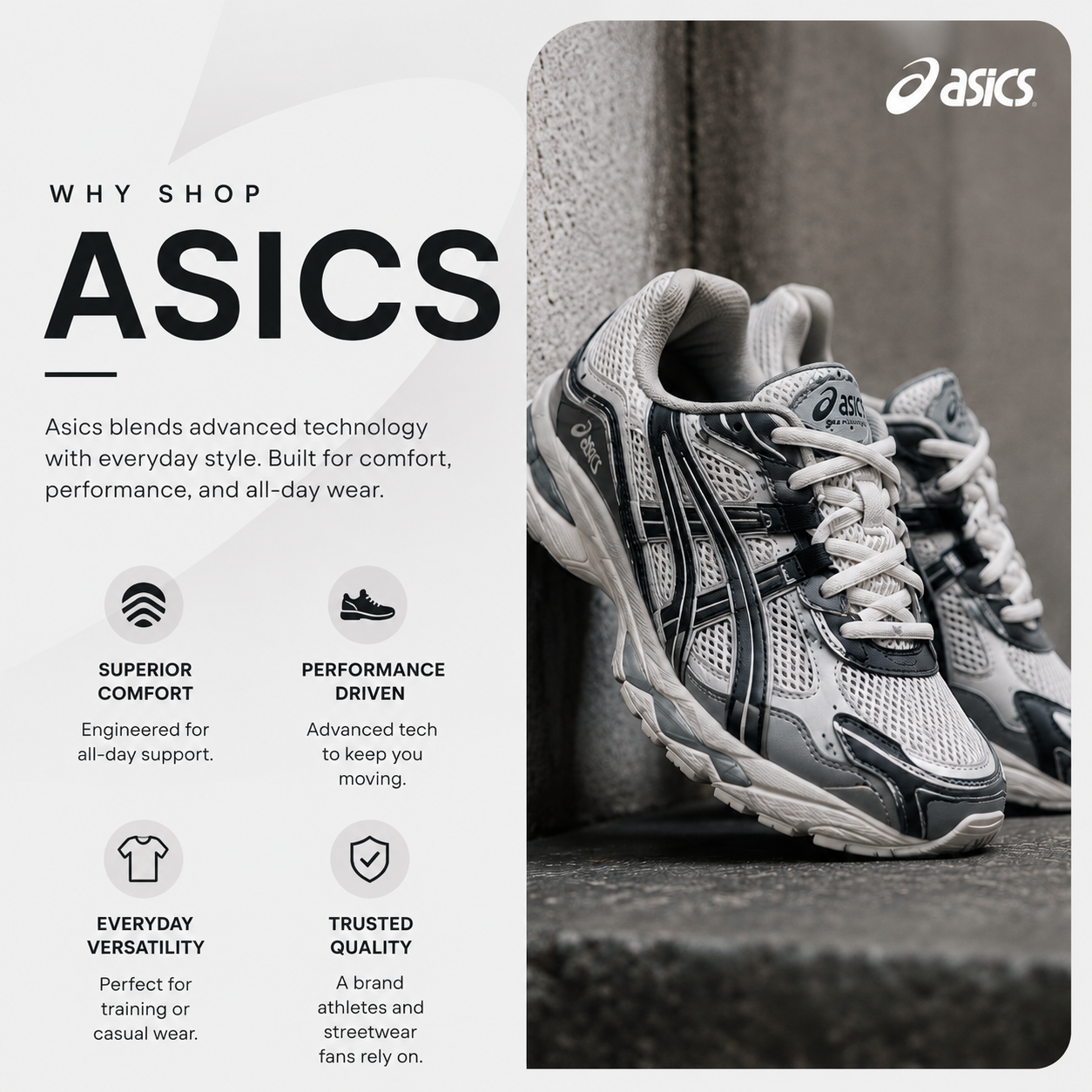 Why Shop ASICS?