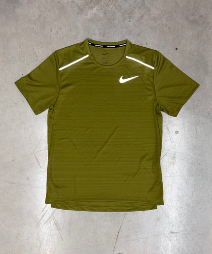 Nike Moss Green Miler T-Shirt