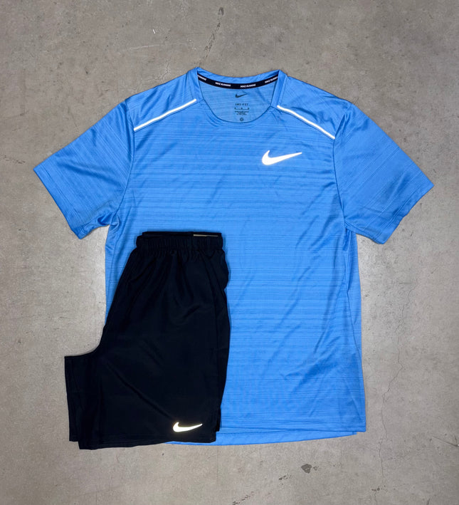 Nike University Blue Miler x Black Challenger Full Set