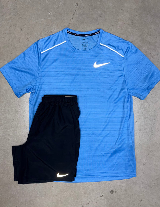 Nike University Blue Miler x Black Challenger Full Set