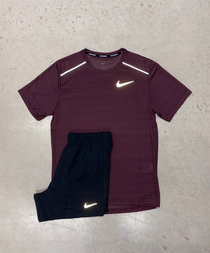 Nike Burgundy Crush x Black Challenger Full Set