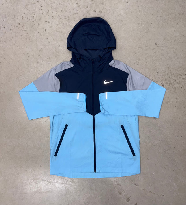 Nike Aquarius Blue Impossibly Light Windrunner Jacket