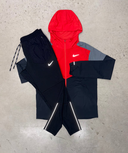 Nike Crismon Red Windrunner Jacket x Phenoms Tracksuit