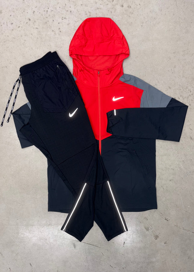 Nike Crismon Red Windrunner Jacket x Phenoms Tracksuit