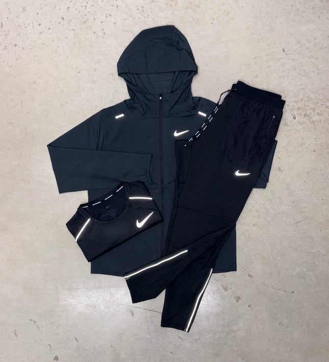 Nike Triple Black Phenom Full Bundle