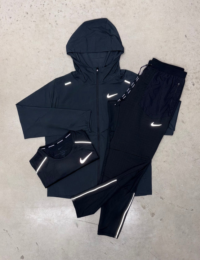 Nike Triple Black Phenom Full Bundle