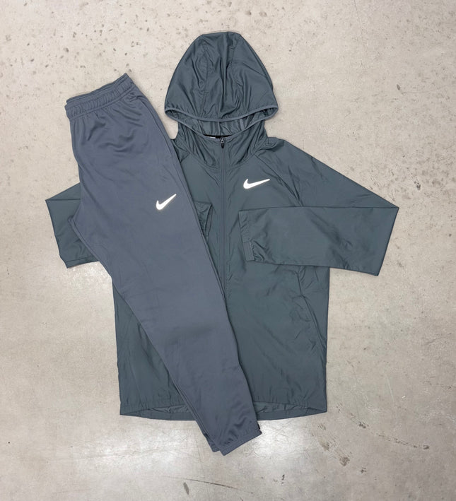 Nike Grey Essential Windrunner Jacket x Challenger Tracksuit