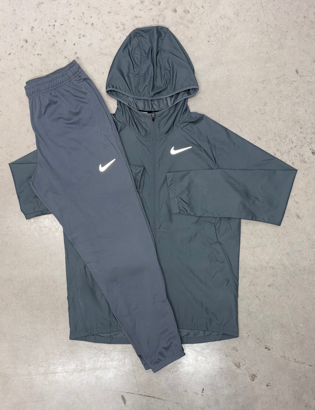 Nike Grey Essential Windrunner Jacket x Challenger Tracksuit