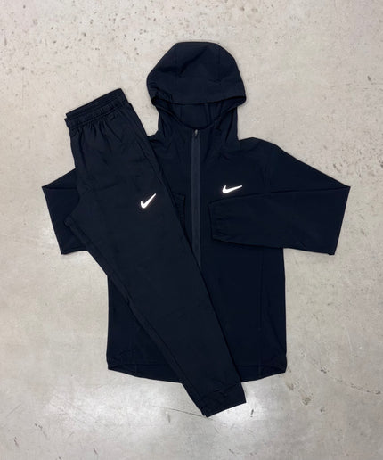 Nike Black Form Windrunner Jacket x Form Pants Tracksuit