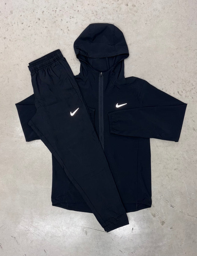 Nike Black Form Windrunner Jacket x Form Pants Tracksuit