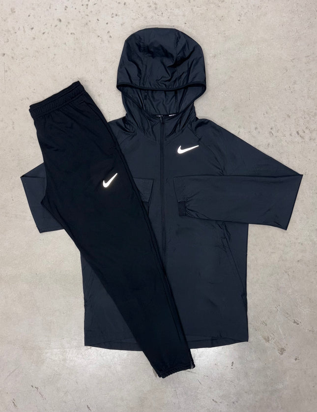 Nike Black Essential Windrunner Jacket x Challenger Tracksuit