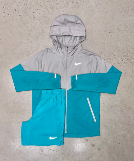 Nike Dusty Cactus Windrunner Jacket x Challenger Shorts Set
