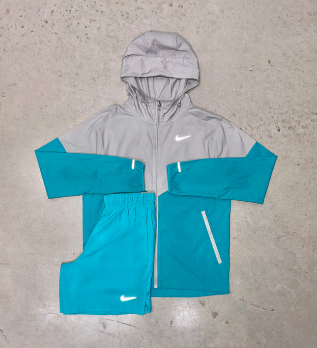 Nike Dusty Cactus Windrunner Jacket x Challenger Shorts Set