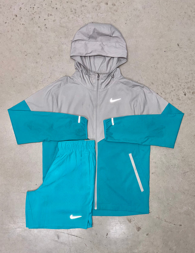 Nike Dusty Cactus Windrunner Jacket x Challenger Shorts Set
