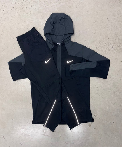 Nike Performance Black 1/4 Zip x Phenom Tracksuit