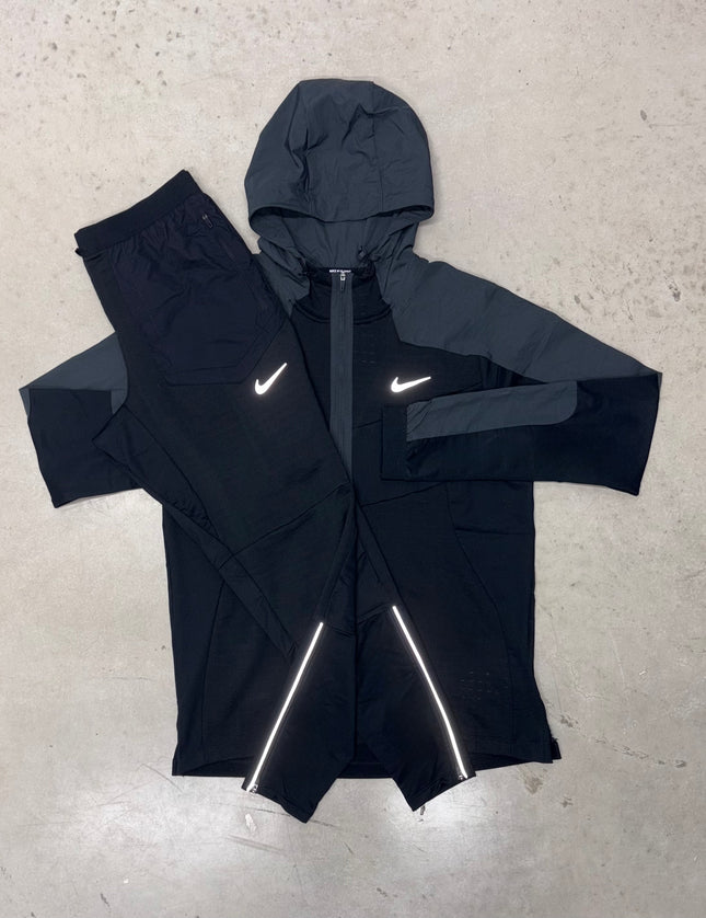 Nike Performance Black 1/4 Zip x Phenom Tracksuit