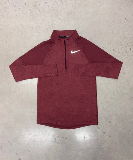 Nike Maroon Element 1/4 Zip