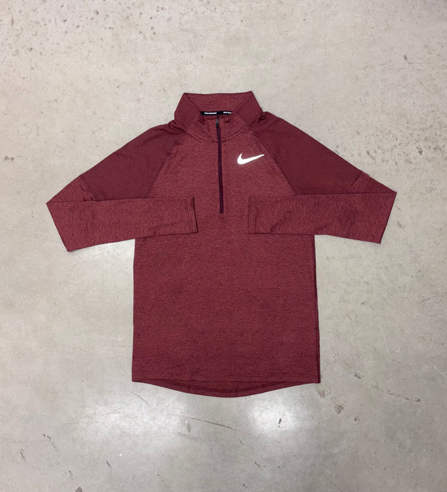 Nike Maroon Element 1/4 Zip