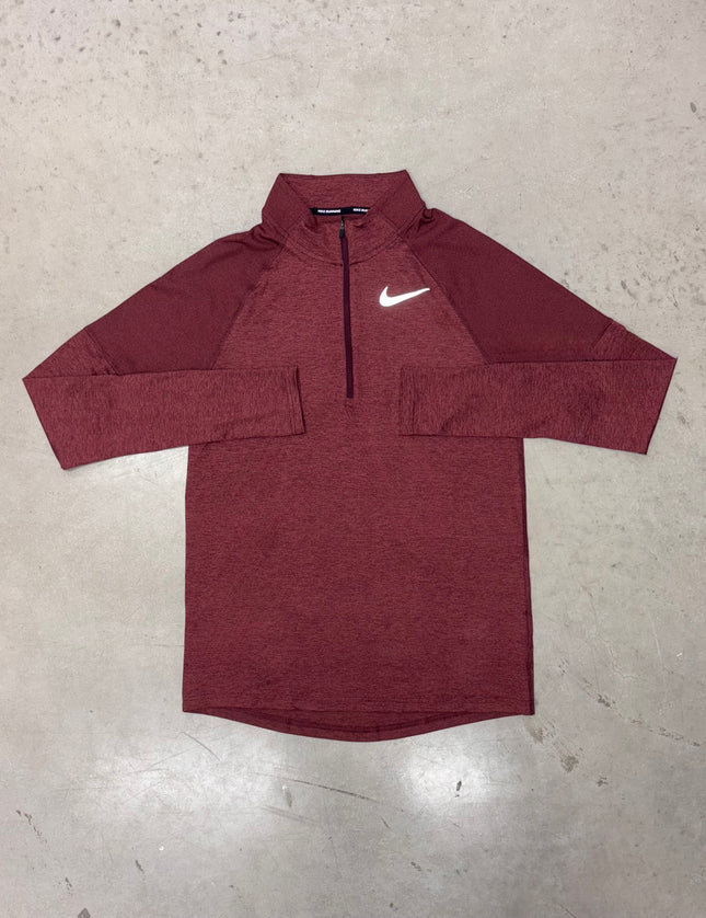 Nike Maroon Element 1/4 Zip