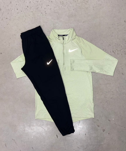 Nike Olive Element 1/4 Zip x Challenger Tracksuit