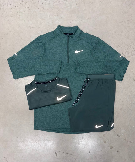 Nike Vintage Green Bundle Stride x Flex Set