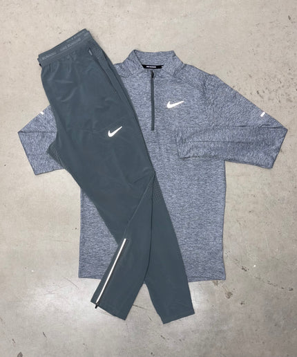 Nike Grey Stride 1/4 Zip x Phenom Tracksuit