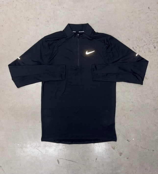 Nike Black Stride 1/4 Zip