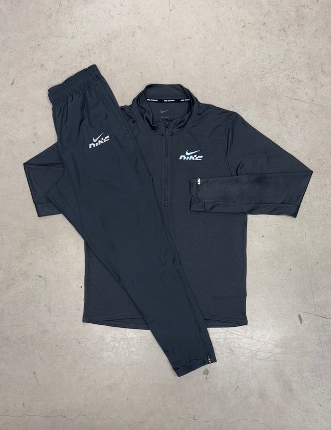 Nike Grey Flash 1/4 Zip Tracksuit