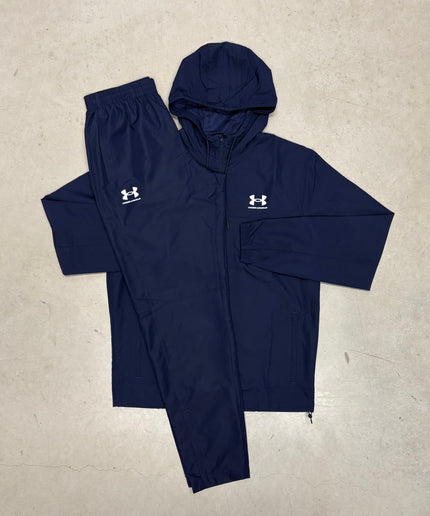 Under Armour Navy Sports Style Woven Tracksuits