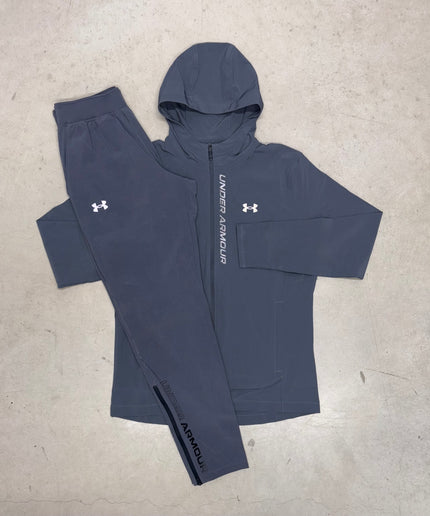 Under Armour Grey Out Run The Storm Tracksuit