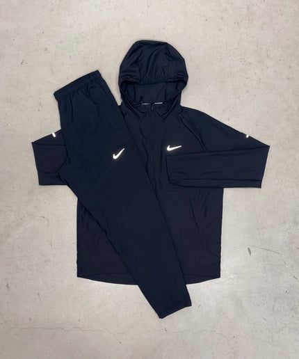 Nike Black Repel Miler Windrunner Jacket Full Tracksuit