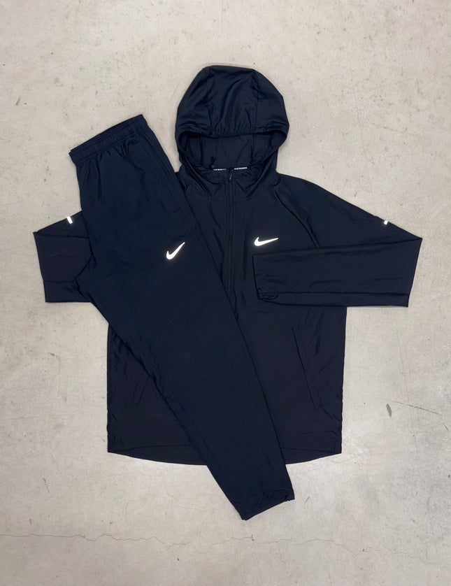 Nike Black Repel Miler Windrunner Jacket Full Tracksuit