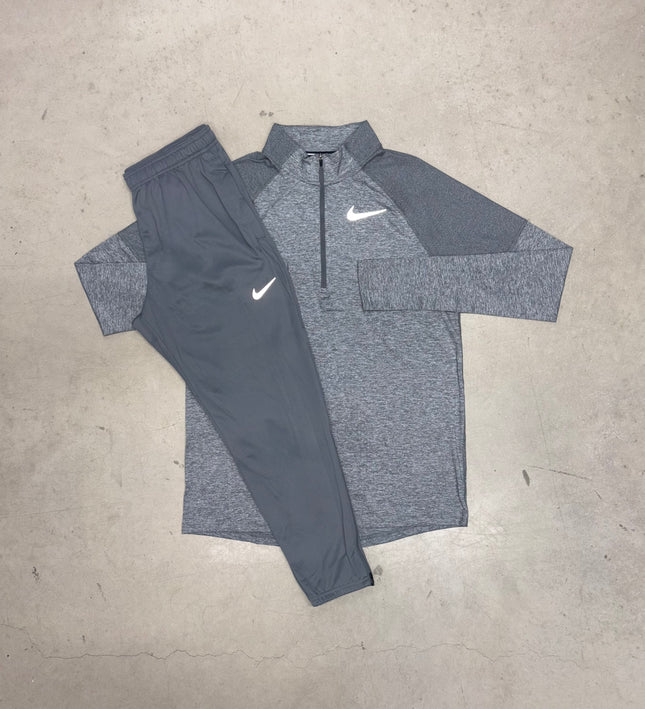 Nike Grey Element 1/4 Zip x Challenger Pants Tracksuit