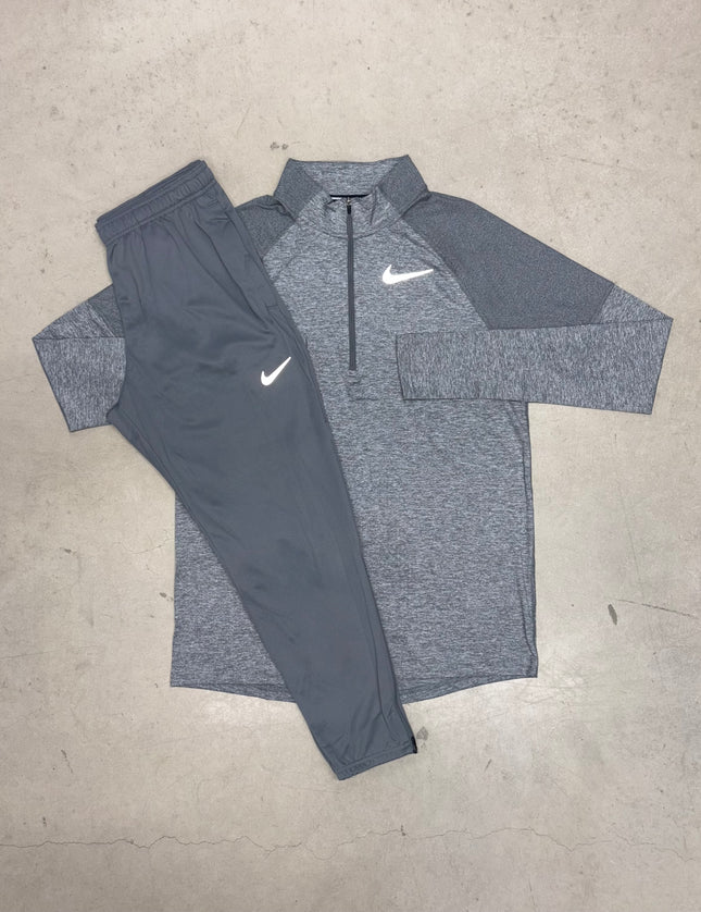 Nike Grey Element 1/4 Zip x Challenger Pants Tracksuit