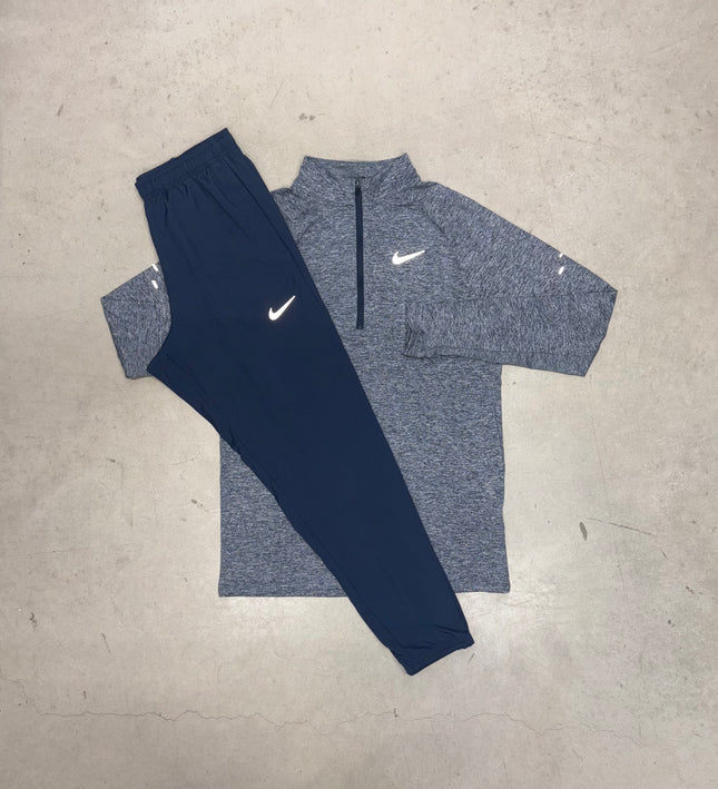 Nike Thunder Blue Stride 1/4 Zip Full Tracksuit