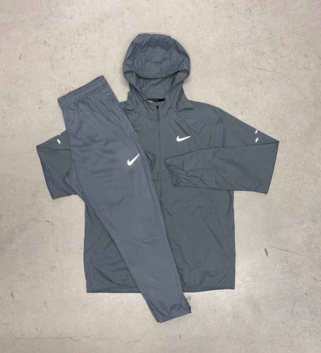 Nike Grey Stride Windrunner Jacket x Challenger Tracksuit