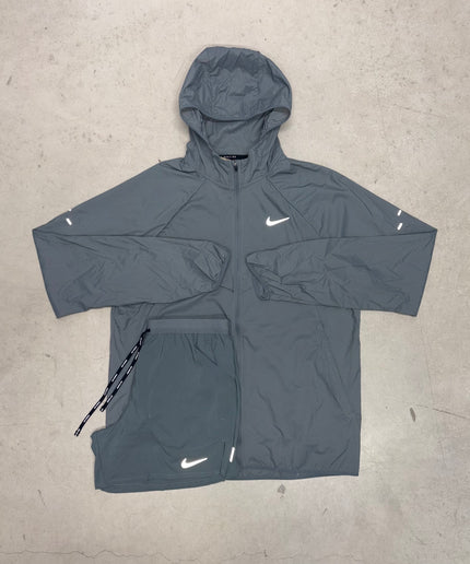 Nike Grey Stride Windrunner Jacket x Flex Stride Tracksuit