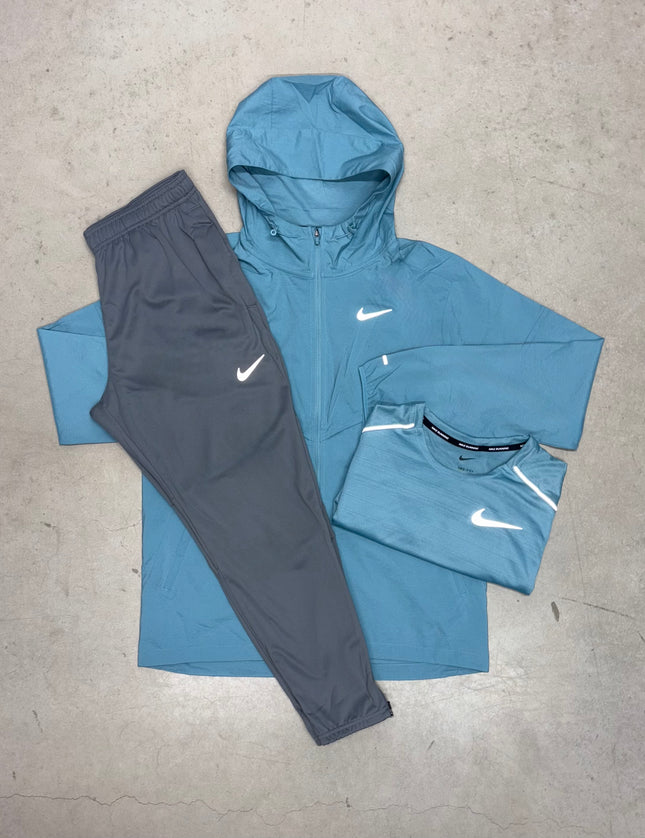 Nike Denim Blue Jacket x Challenger Pants Bundle