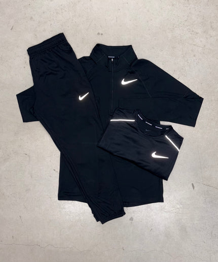 Nike Black Element 1/4 Zip x Challenger Pants Bundle