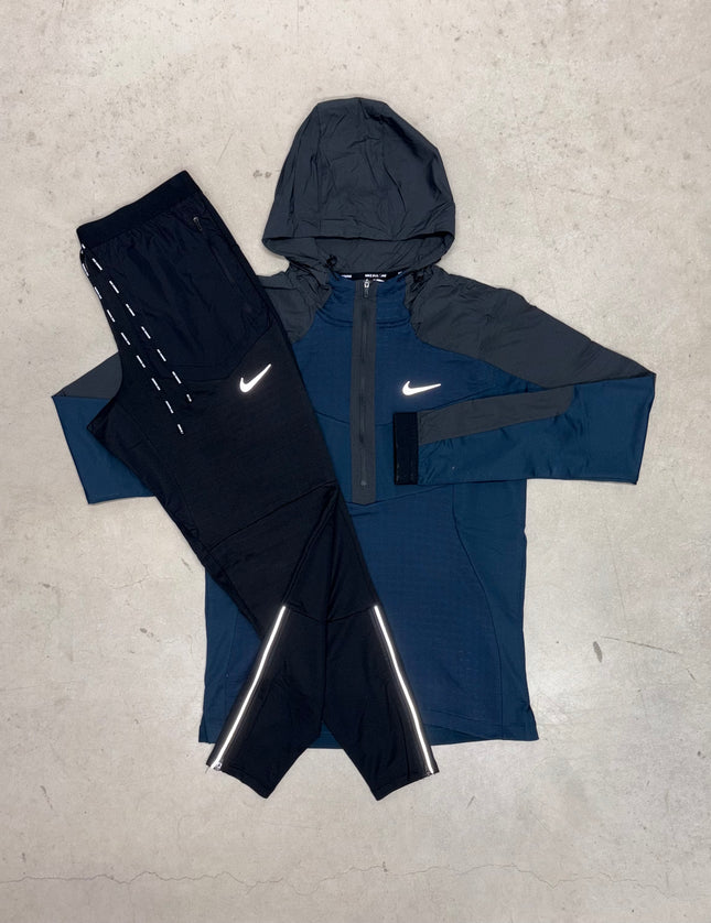 Nike Performance Dark Blue 1/4 Zip x Black Phenoms Tracksuit
