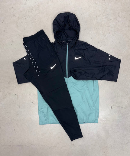 Nike Green/Black Stride Windrunner Jacket x Phenom Pants Tracksuit