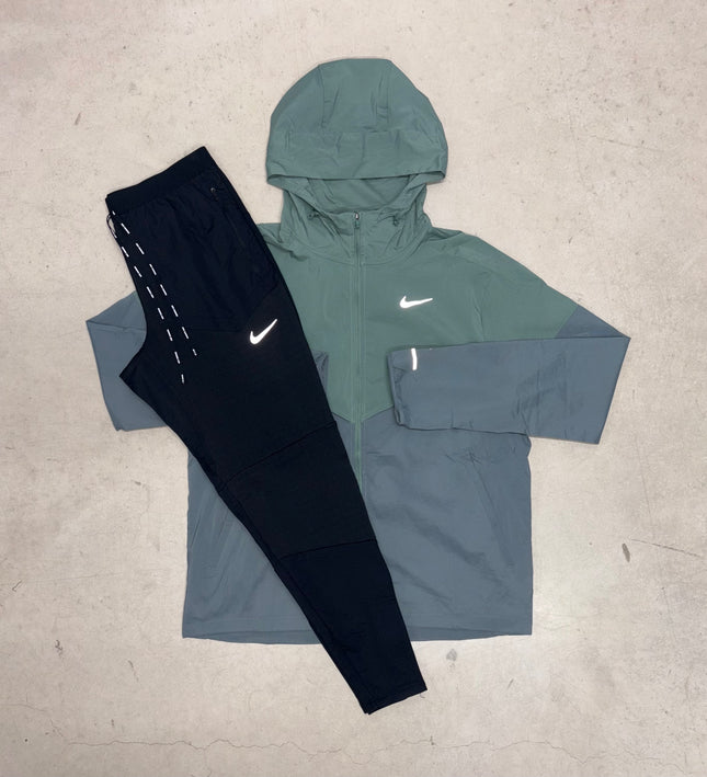 Nike Clay Green/Smoke Grey Windrunner Jacket x Phenoms Tracksuit