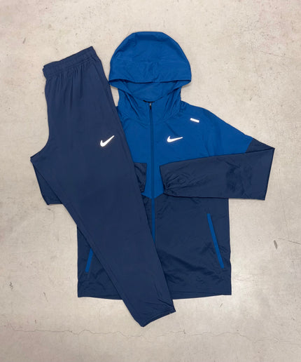 Nike Thunder Blue Windrunner Jacket x Thunder Blue Challenger Pants Tracksuit