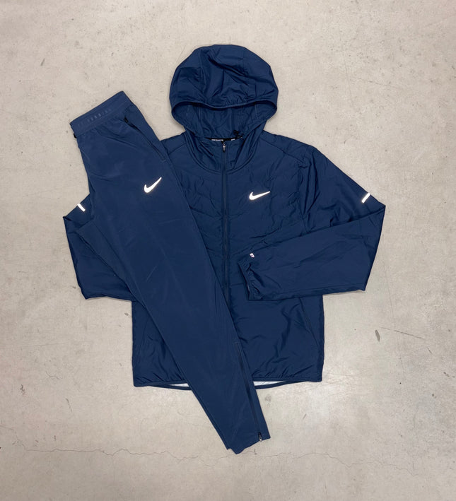 Nike Thunder Blue Aeroloft Windrunner Jacket x Thunder Blue Stride Tracksuit