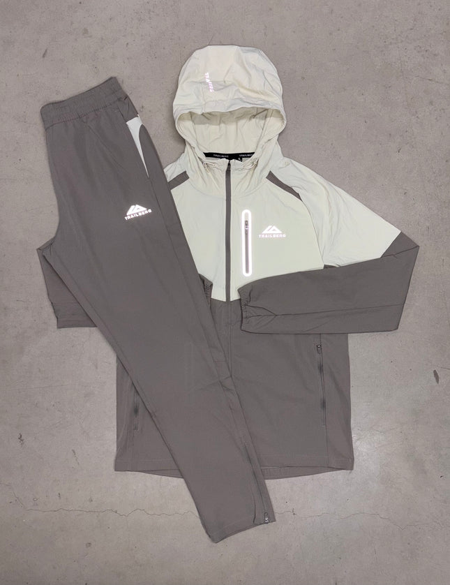 Trailberg Pale Taupe/Dune White AW25 Cloud Tracksuit