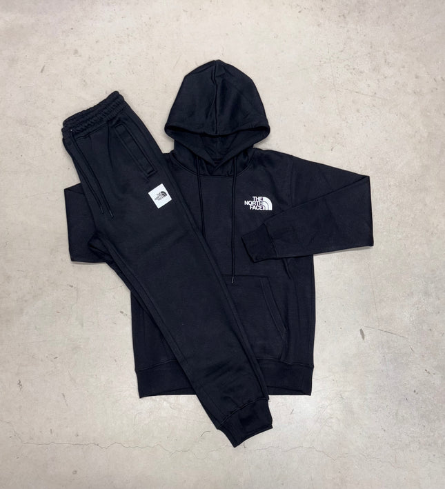 North Face Black Box Logo Tracksuit