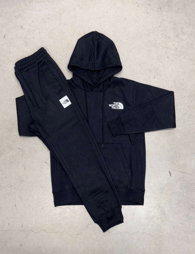 North Face Black Box Logo Tracksuit