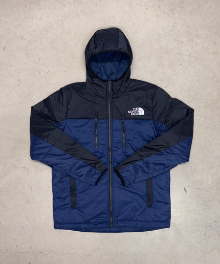North Face Navy Mountain Puffer Coat