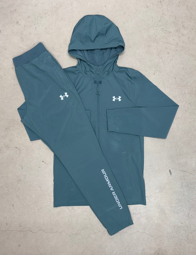 Under Armour Green Lock Up 2.0 Tracksuit