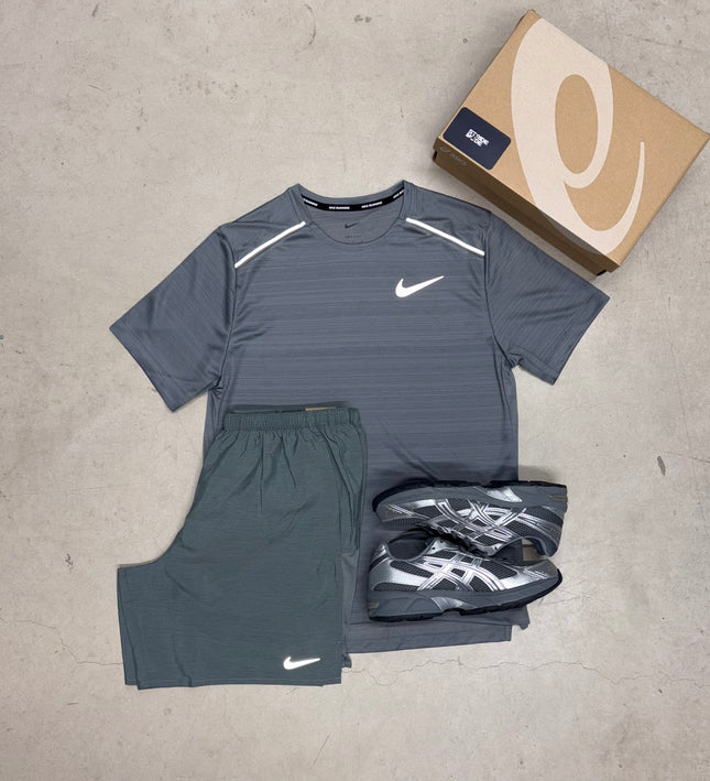 Nike Grey Miler Set x Gel-1130 Steel Grey/Pure Silver